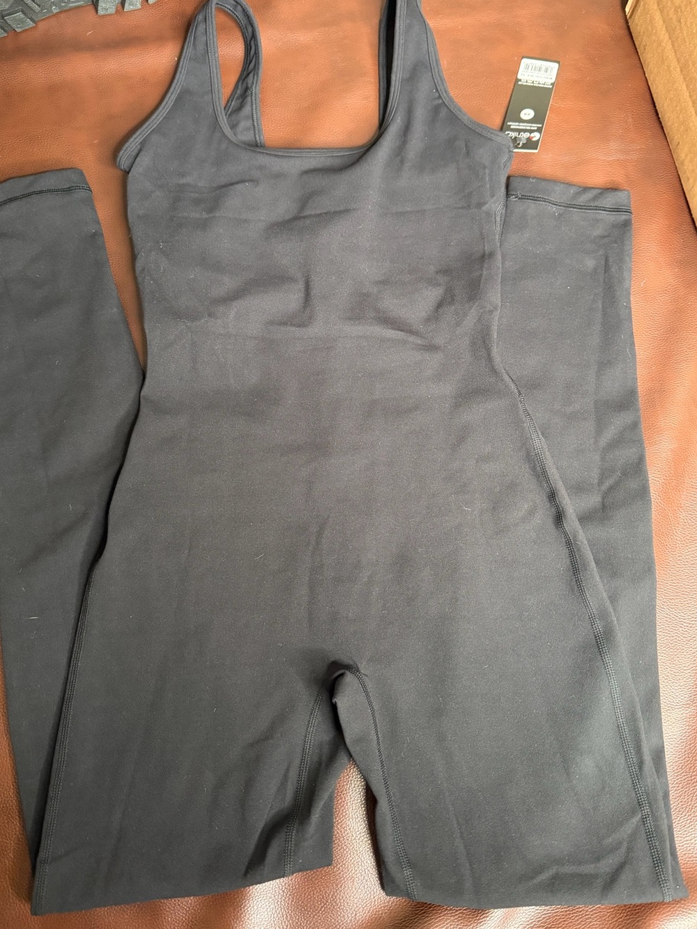 Ethika Black Women's Scoop-Neck Jumpsuit